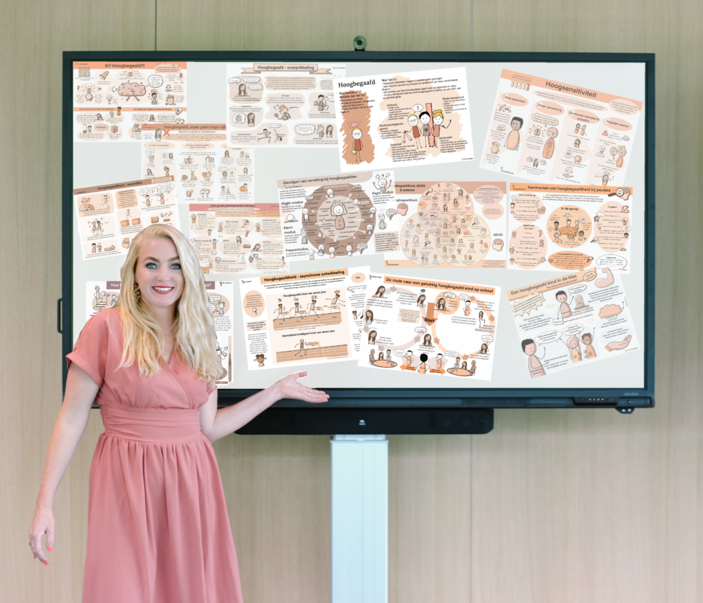 Alle 14 praatplaten over hoogbegaafde kinderen met korting